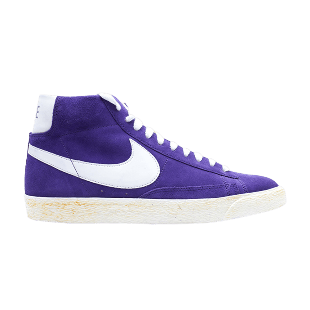 Кроссовки Nike Blazer High Suede 'Ink'