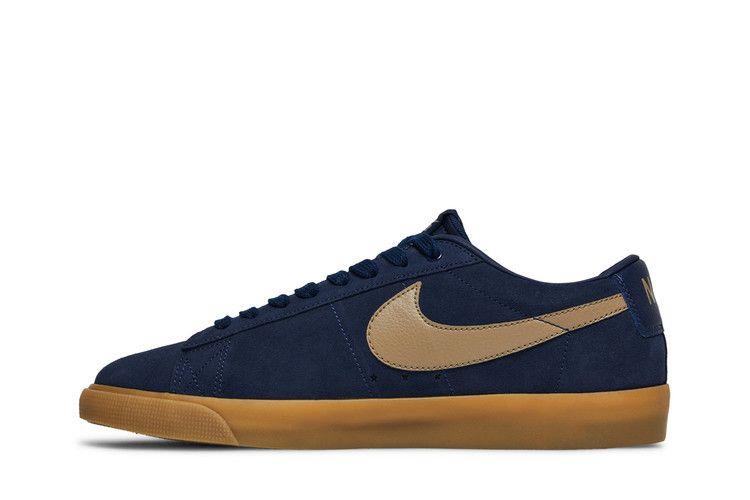Кроссовки Nike Blazer Low SB 'Navy Gum'