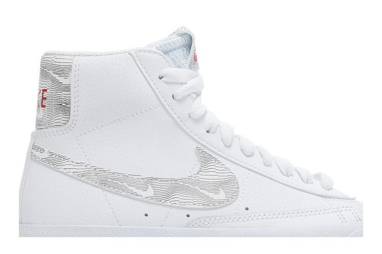Кроссовки Nike Blazer Mid '77 GS 'White Logo Print'