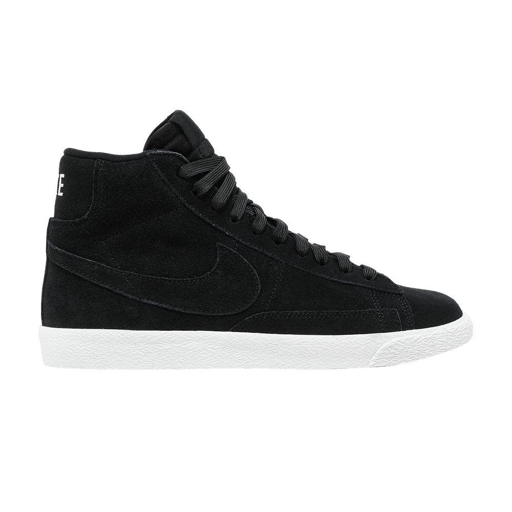 Кроссовки Nike Blazer Mid Premium GS 'Black Summit White'