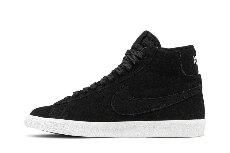 Кроссовки Nike Blazer Mid Premium GS 'Black Summit White'