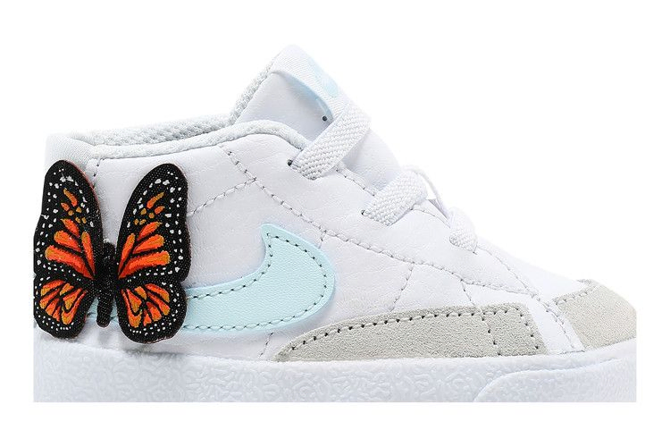 Кроссовки Nike Blazer Mid SE CB 'White Orange Butterfly'