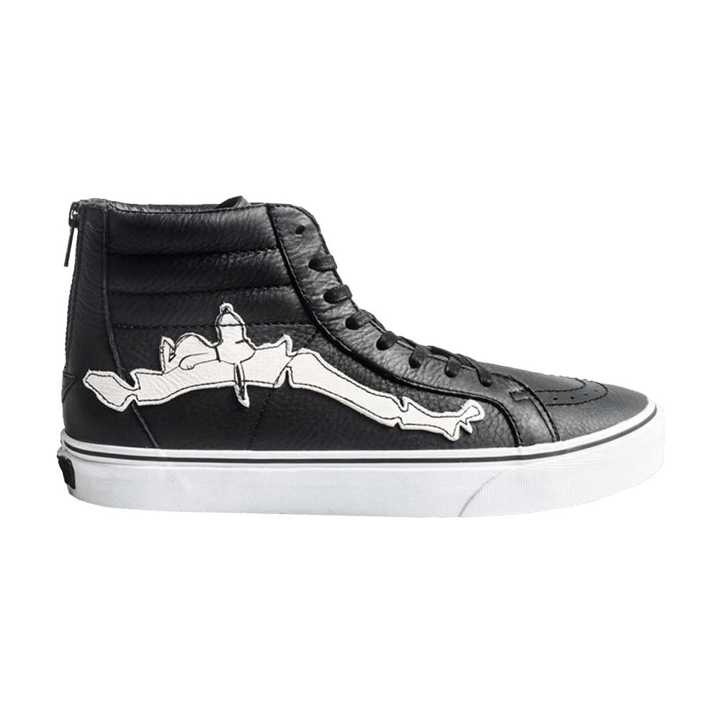 Кроссовки Vans Blends x Peanuts x Sk8-Hi Reissue Zip 'Snoopy Bones'