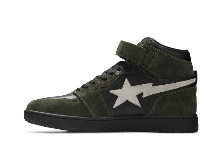 Кроссовки BAPE Block Sta High 'Dark Grey'