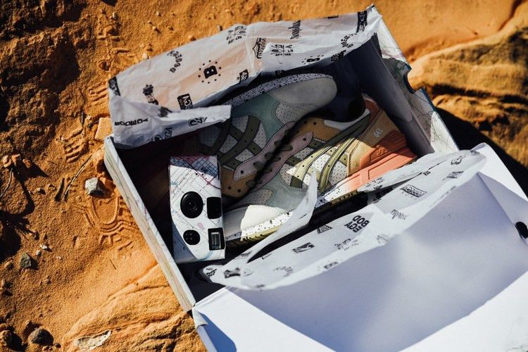 Кроссовки ASICS Bodega x Gel Classic 'On The Road'