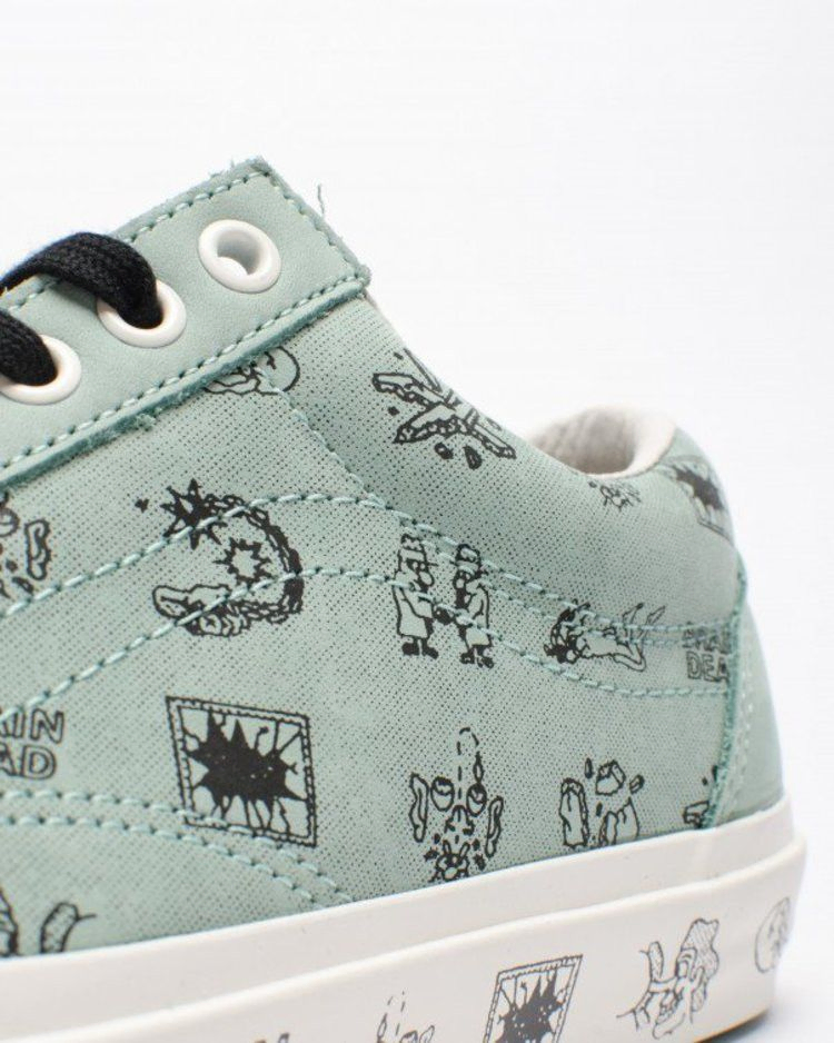 Кроссовки Vans Brain Dead x Old Skool LX 'Granite Green'