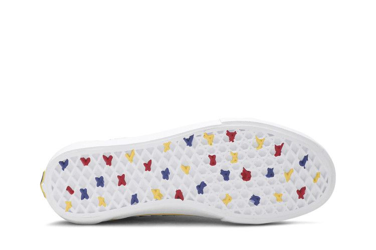 Кроссовки Vans Brighton Zeuner x Old Skool Pro 'Red Checker Blue'