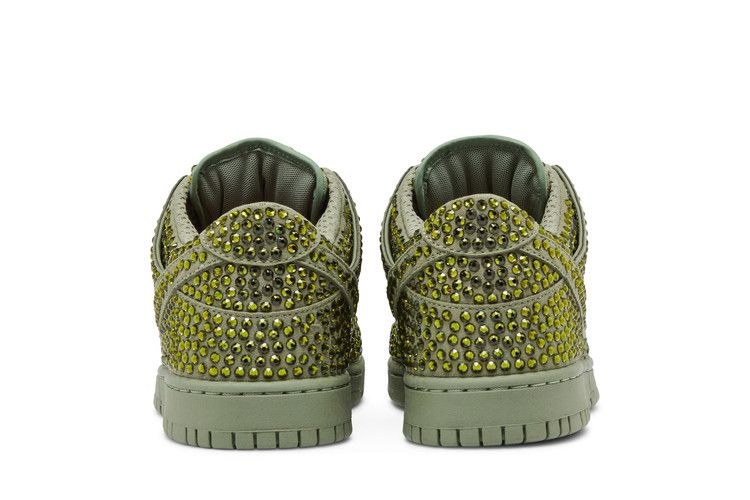 Кроссовки Nike Cactus Plant Flea Market x Swarovski x Dunk Low 'Spiral Sage'