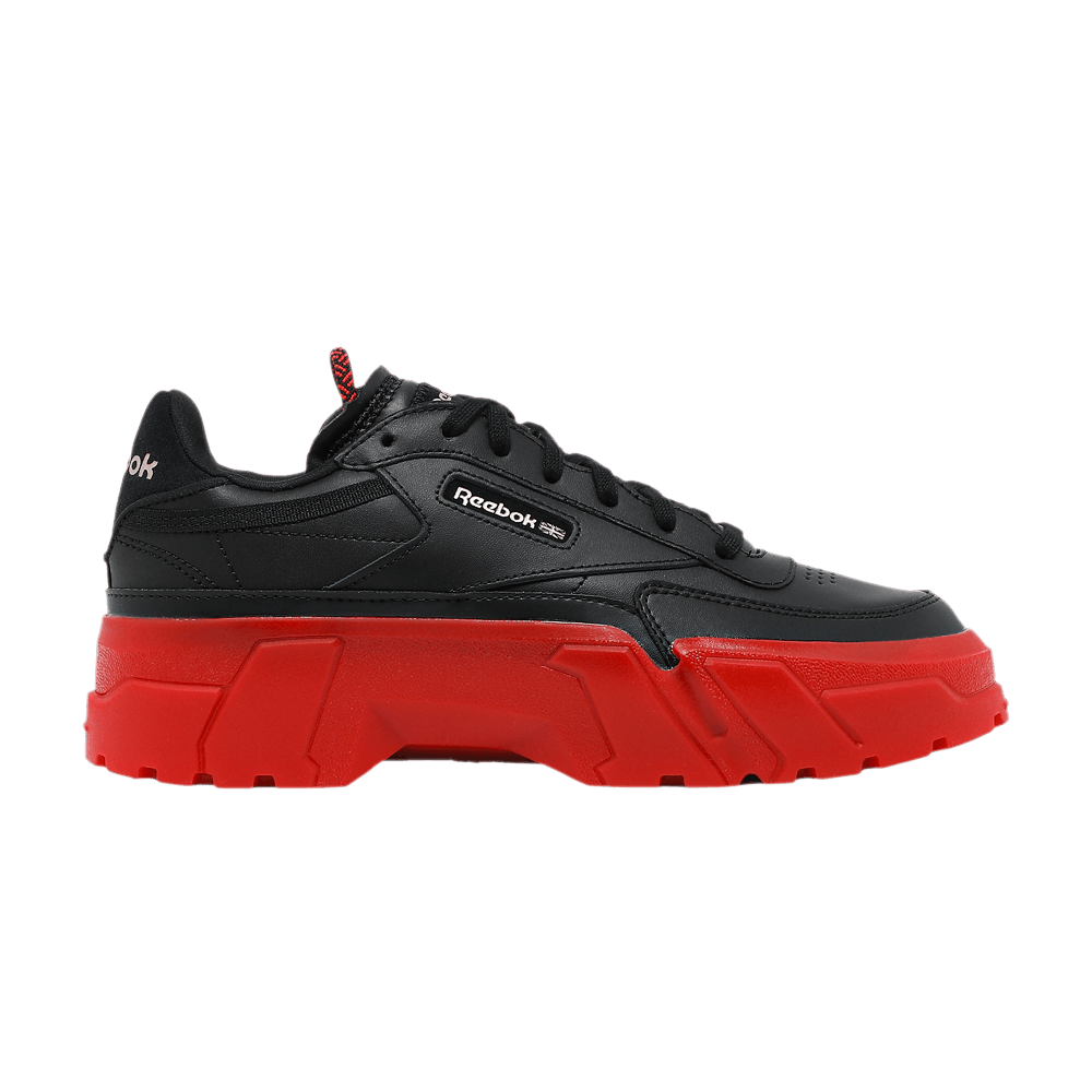 Кроссовки Reebok Cardi B x Wmns Club C 'Black Vector Red'