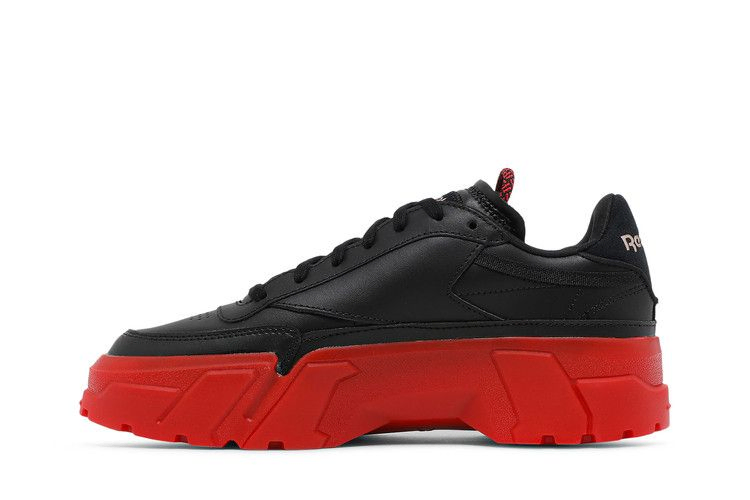 Кроссовки Reebok Cardi B x Wmns Club C 'Black Vector Red'