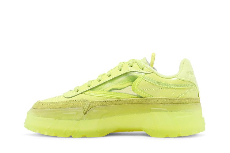 Кроссовки Reebok Cardi B x Wmns Club C 'High Vis Green'
