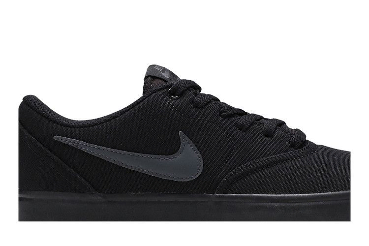 Кроссовки Nike Check Solarsoft Canvas SB 'Triple Black'