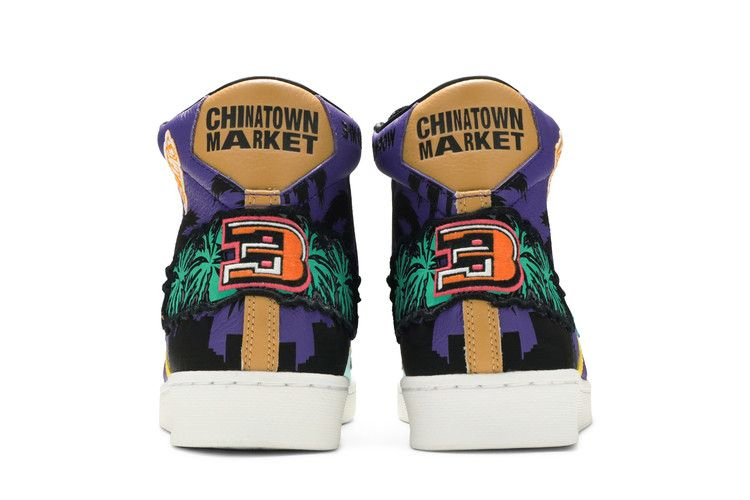 Кроссовки Converse Chinatown Market x Pro Leather High 'Lakers Championship Jacket'