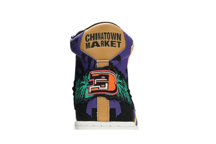 Кроссовки Converse Chinatown Market x Pro Leather High 'Lakers Championship Jacket'