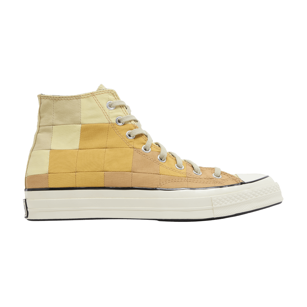 Кроссовки Converse Chuck 70 High 'Plant Color Patchwork - Gravel Egret'