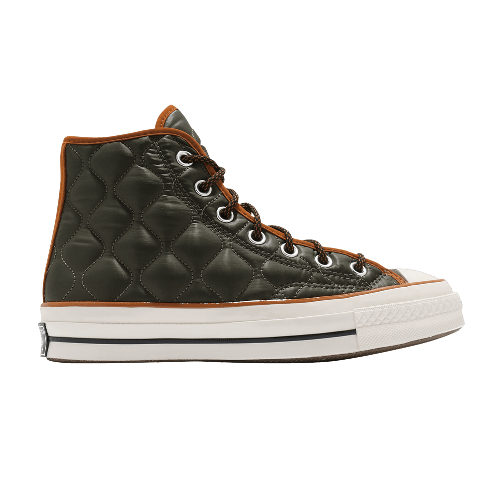 Кроссовки Converse Chuck 70 High 'Workwear Quilting - Green Brown'