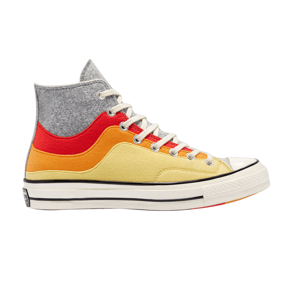 Кроссовки Converse Chuck 70 High 'Thermo Felt - Storm Front Yellow'