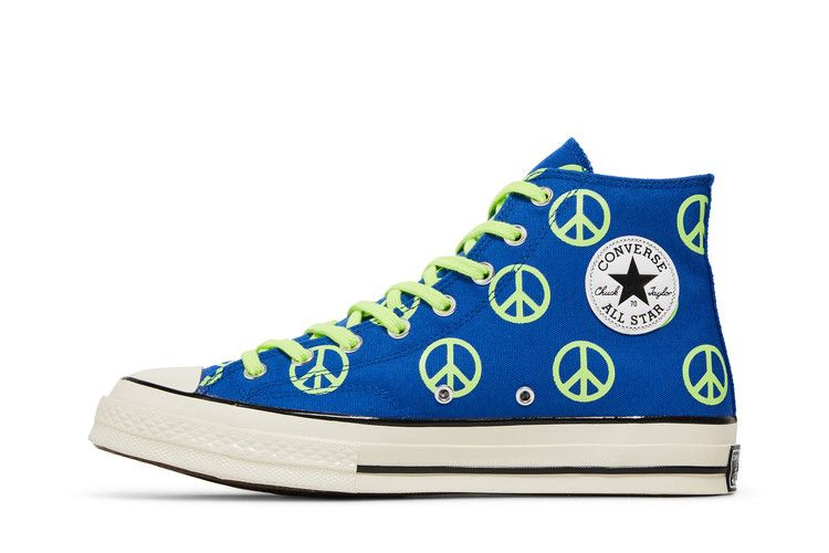 Кроссовки Converse Chuck 70 High 'Unleash Peace - Royal Ghost Green'