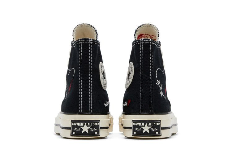 Кроссовки Converse Chuck 70 High 'Valentine's Day - Black'