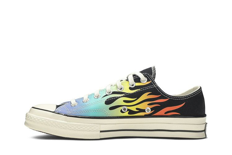 Кроссовки Converse Chuck 70 Low 'Archive Print - Flames'