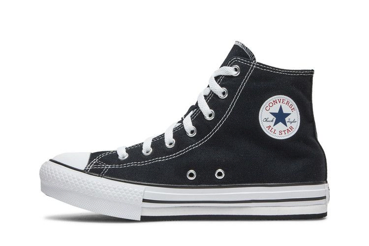 Кроссовки Converse Chuck Taylor All Star EVA Lift Platform High GS 'Black'