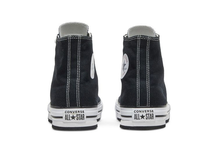 Кроссовки Converse Chuck Taylor All Star EVA Lift Platform High GS 'Black'
