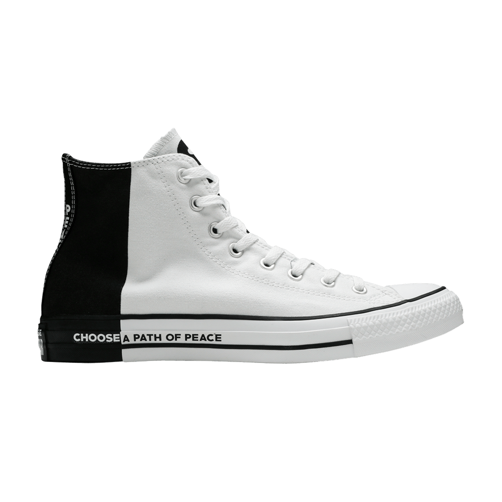 Кроссовки Converse Chuck Taylor All Star High 'Choose A Path Of Peace'