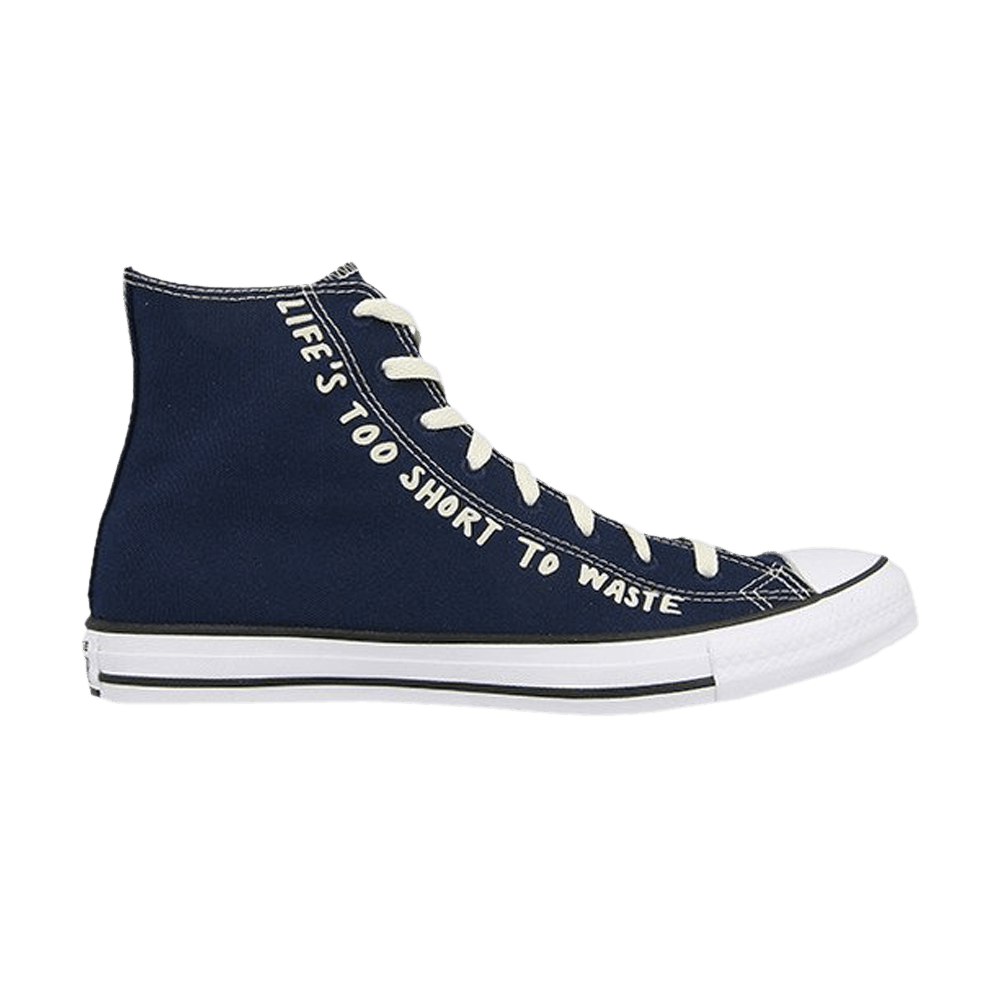 Кроссовки Converse Chuck Taylor All Star High 'Life's Too Short To Waste'