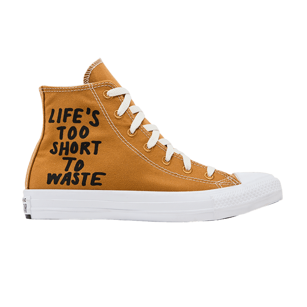 Кроссовки Converse Chuck Taylor All Star Hi Renew 'Life's Too Short To Waste'