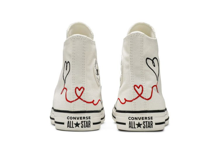 Кроссовки Converse Chuck Taylor All Star High 'Made with Love - White'