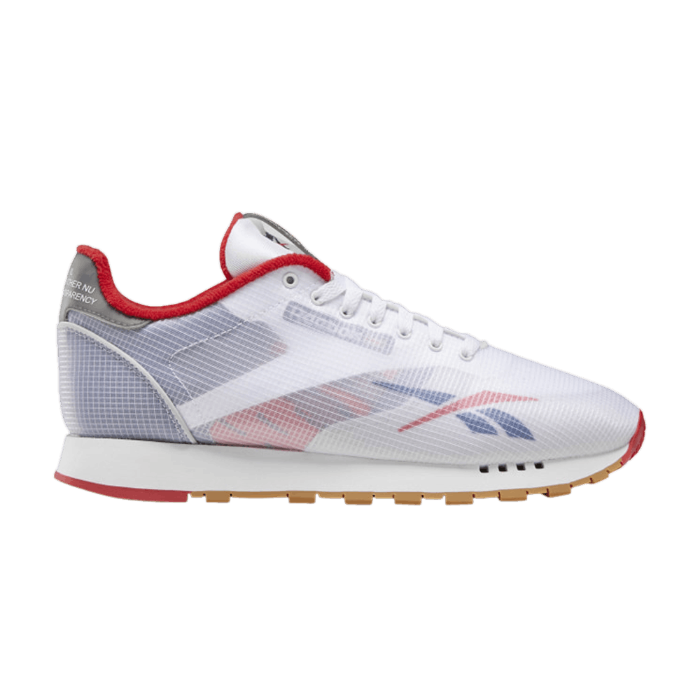Кроссовки Reebok Classic Leather ATI 'Washed Blue Red'