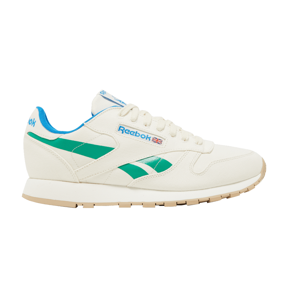 Кроссовки Reebok Classic Leather Grow 'Chalk Court Green'