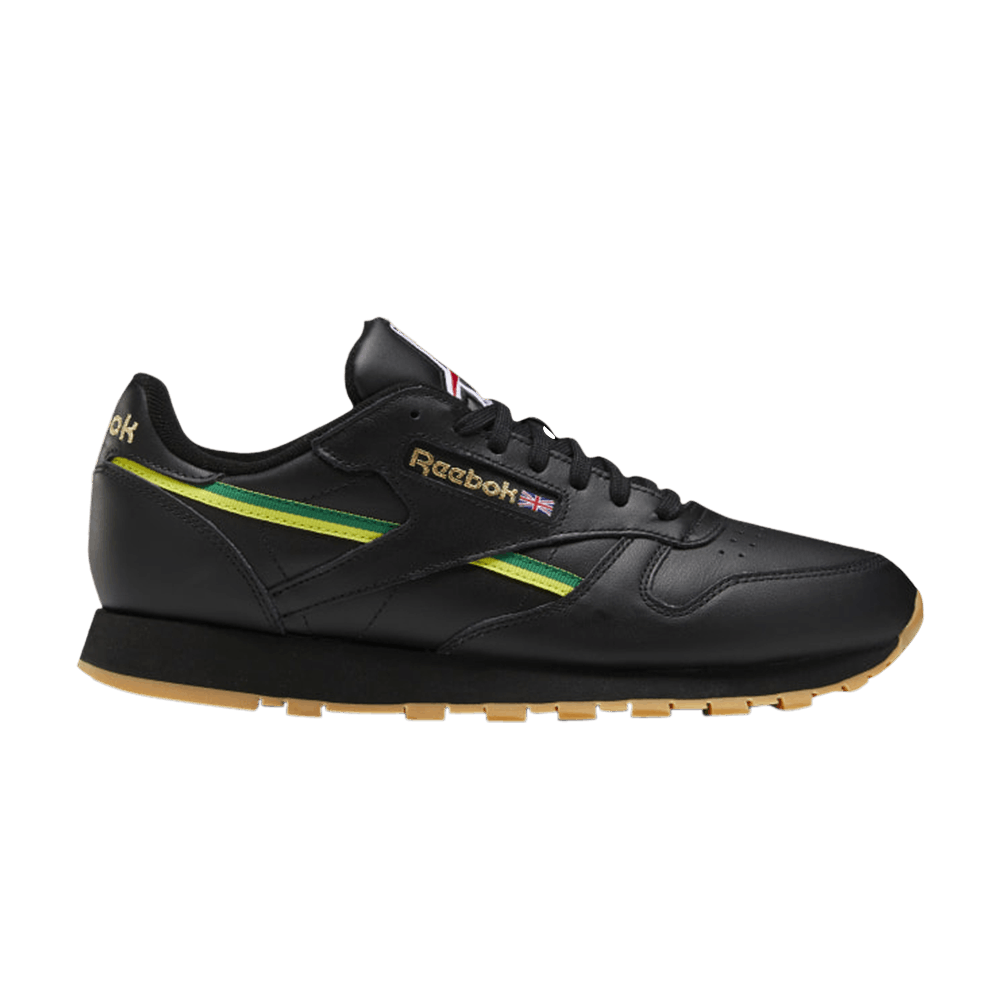 Кроссовки Reebok Classic Leather 'Jamaican Flag'