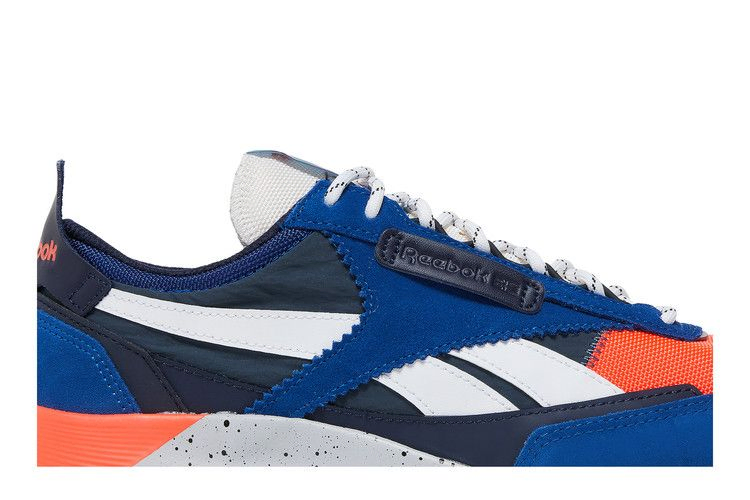Кроссовки Reebok Classic Leather Legacy 'Collegiate Royal Orange Speckle'