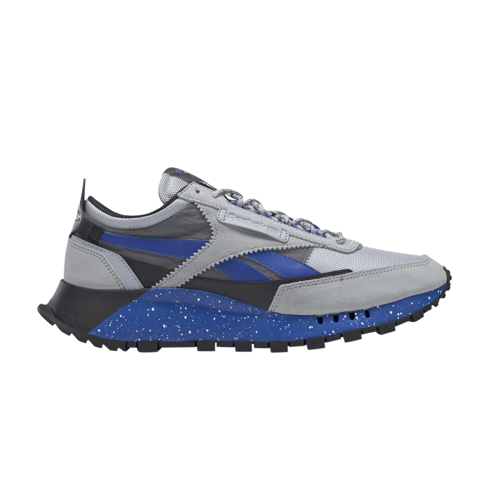 Кроссовки Reebok Classic Leather Legacy 'Grey Court Blue Speckle'