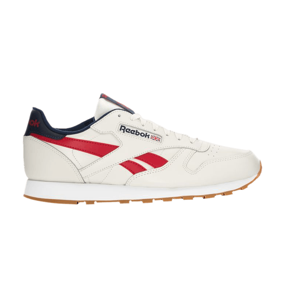 Кроссовки Reebok Classic Leather MU 'Chalk Navy Red'