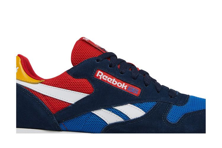 Кроссовки Reebok Classic Leather MU 'Collegiate Navy Red'