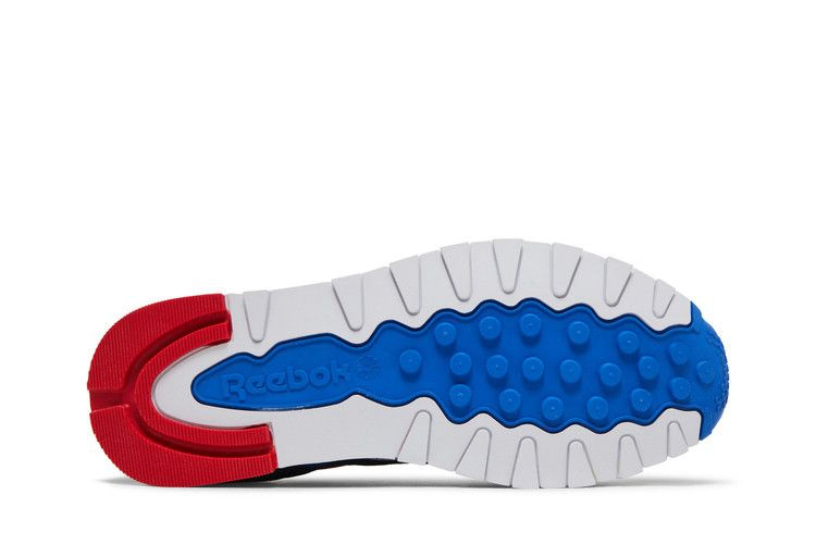 Кроссовки Reebok Classic Leather MU 'Collegiate Navy Red'