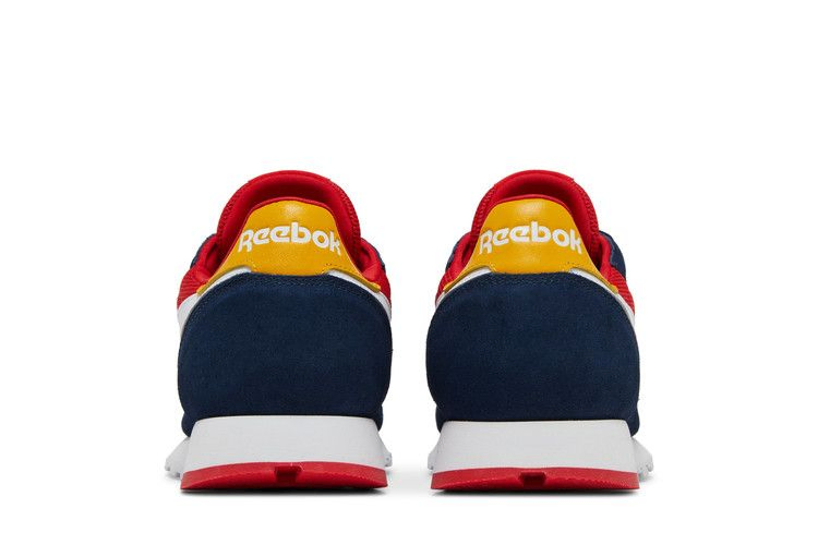 Кроссовки Reebok Classic Leather MU 'Collegiate Navy Red'