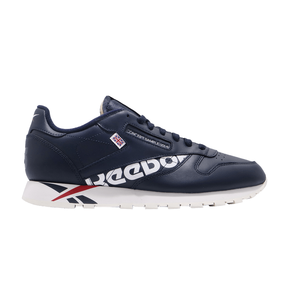 Кроссовки Reebok Classic Leather MU 'Navy'