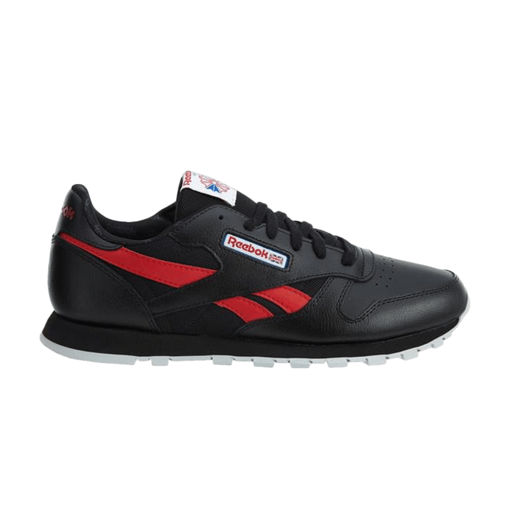 Кроссовки Reebok Classic Leather So Sneaker Big Kids 'Black Red Blue'