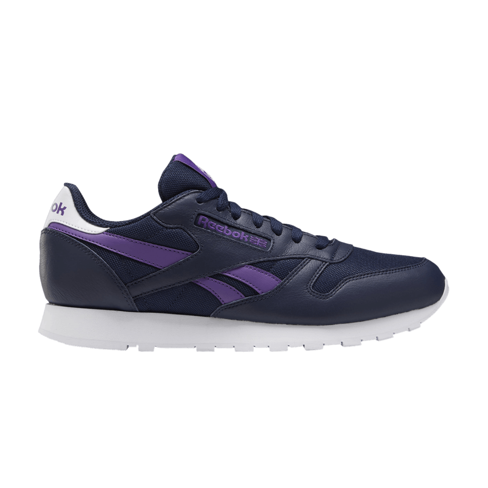 Кроссовки Reebok Classic Leather 'Vector Navy Purple'