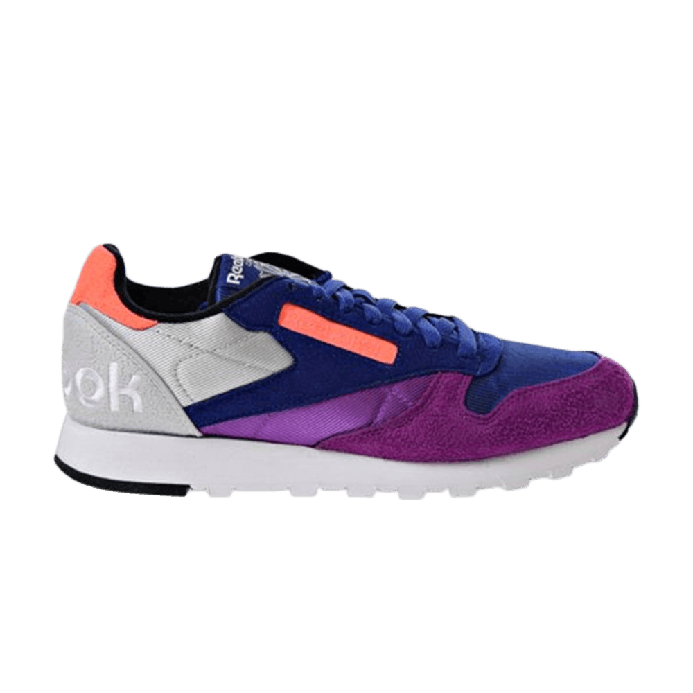 Кроссовки Reebok Classic Leather WB 'Aubergine'