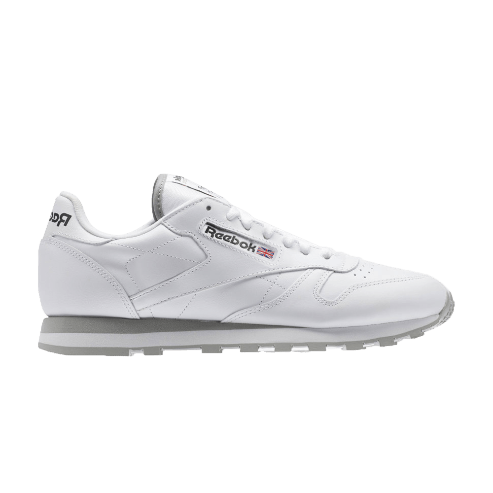 Кроссовки Reebok Classic Leather 'White Grey'