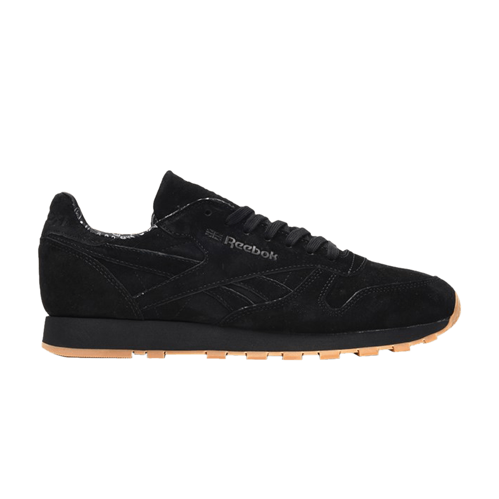 Кроссовки Reebok Classic Suede TDC 'Black Gum'