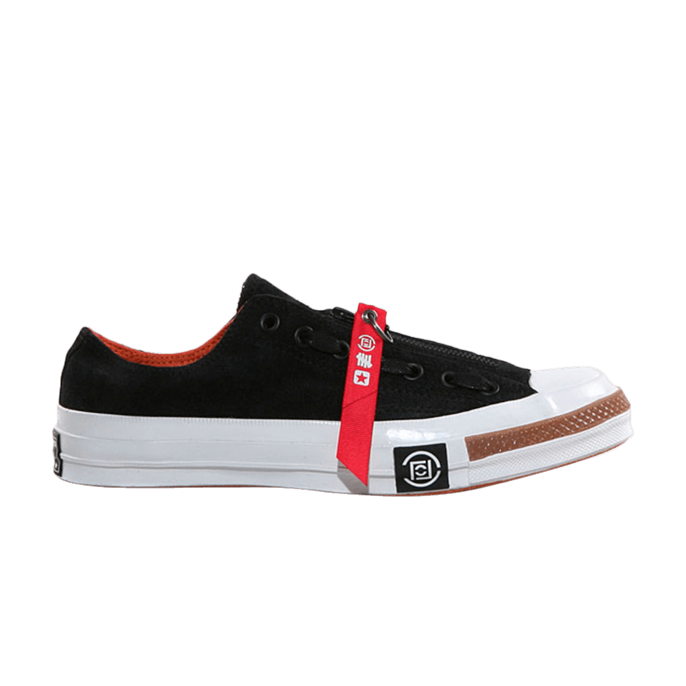 Кроссовки Converse CLOT x Undefeated x Chuck 70 Ox 'Black'
