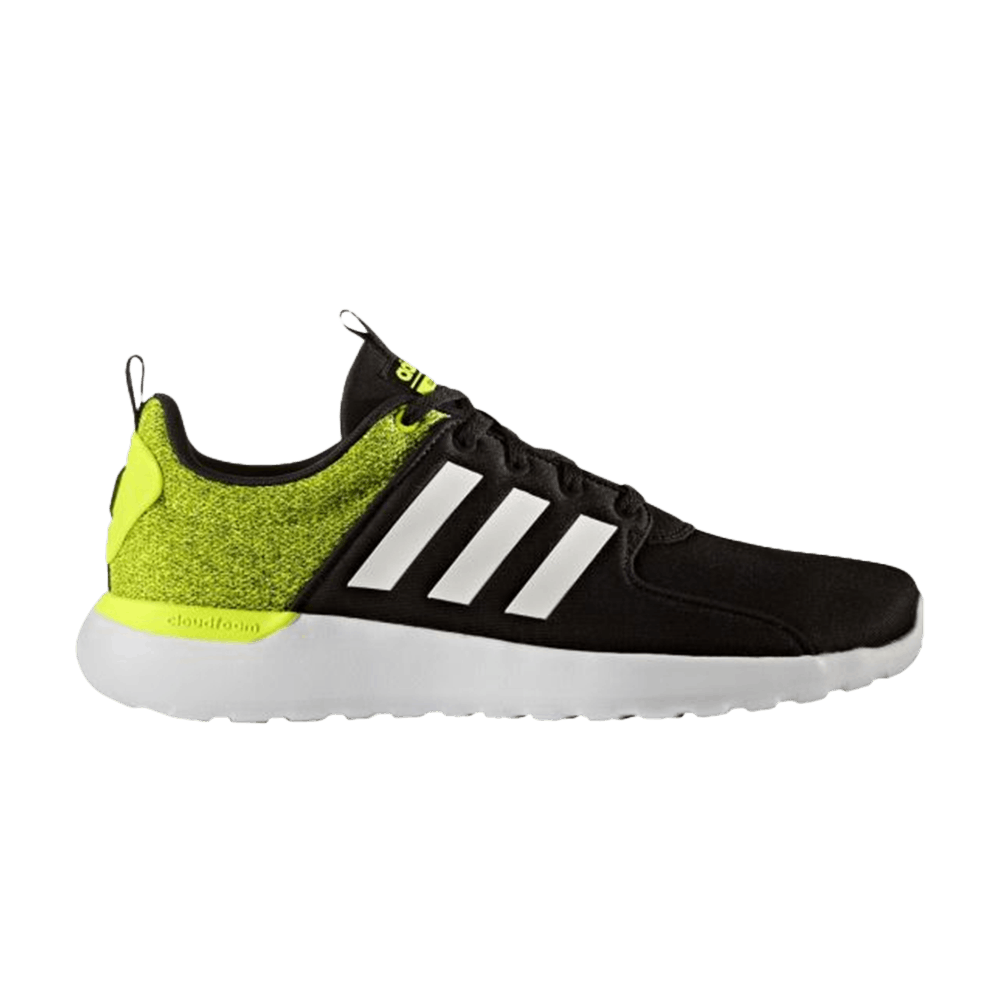 Кроссовки adidas Cloudfoam Lite Racer 'Black Solar Yellow'