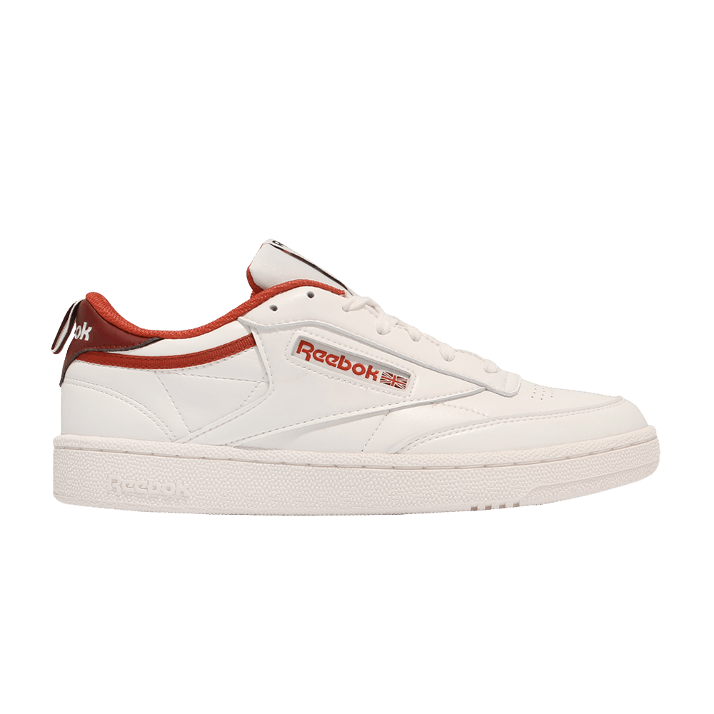 Кроссовки Reebok Club C 85 'Chalk Legacy Red'