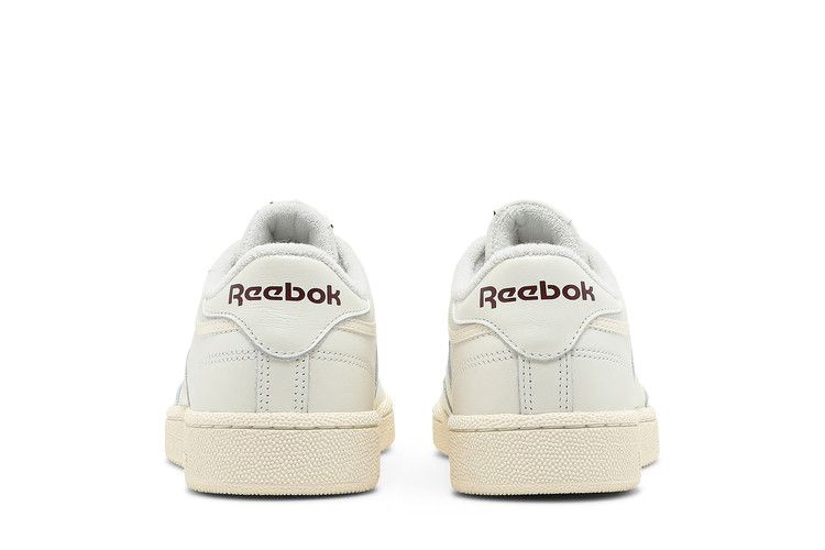 Кроссовки Reebok Club C 85 'Classic White Collegiate Burgundy'