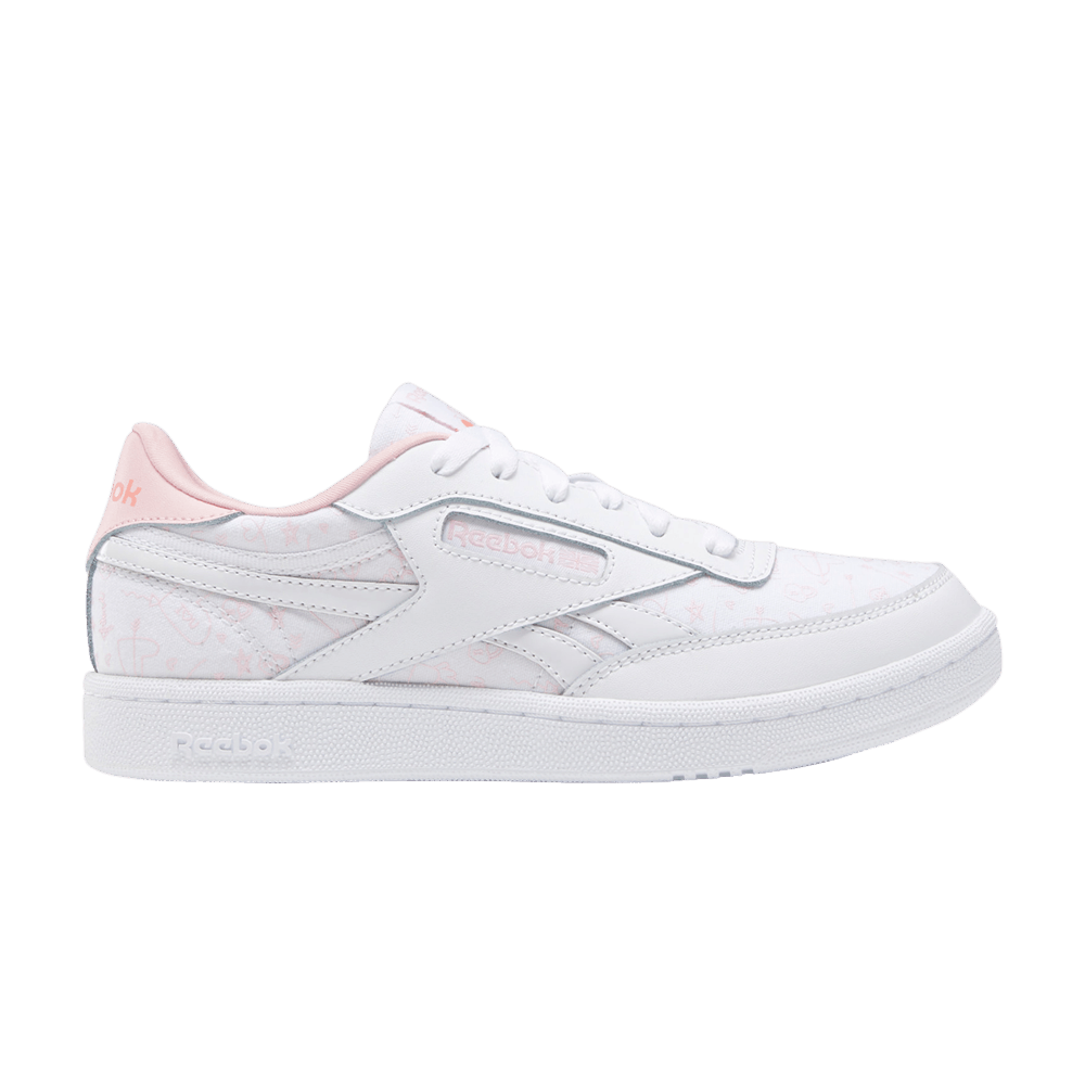Кроссовки Reebok Club C Revenge J 'Valentine's Day - White Pink Glow'